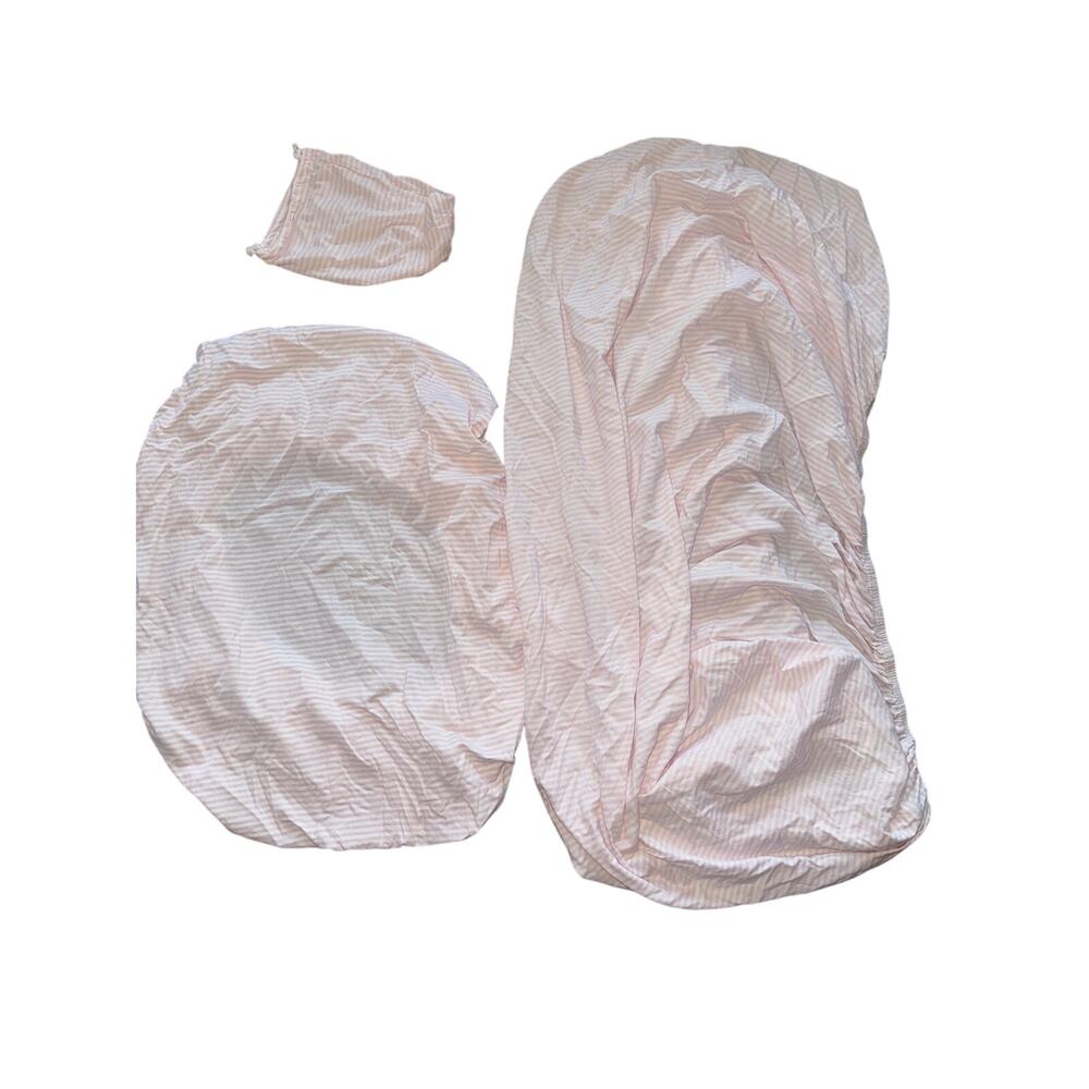 BURT'S BEES BABY Organic Cotton Crib Sheet & Matching Changing Pad Cover